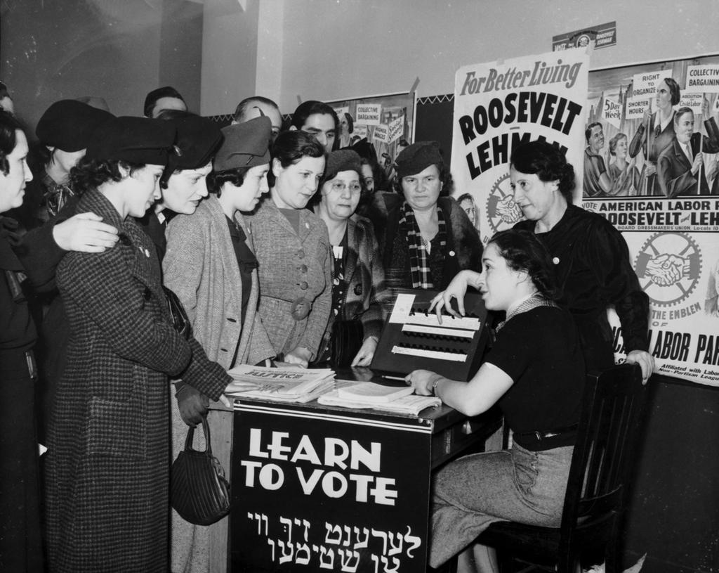 Woman Vote Nationally 1918