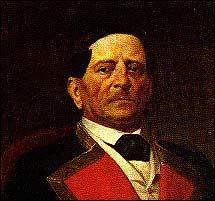 Santa Anna Commander of Mexican army who is experienced in fighting rebellions Mean because it keeps