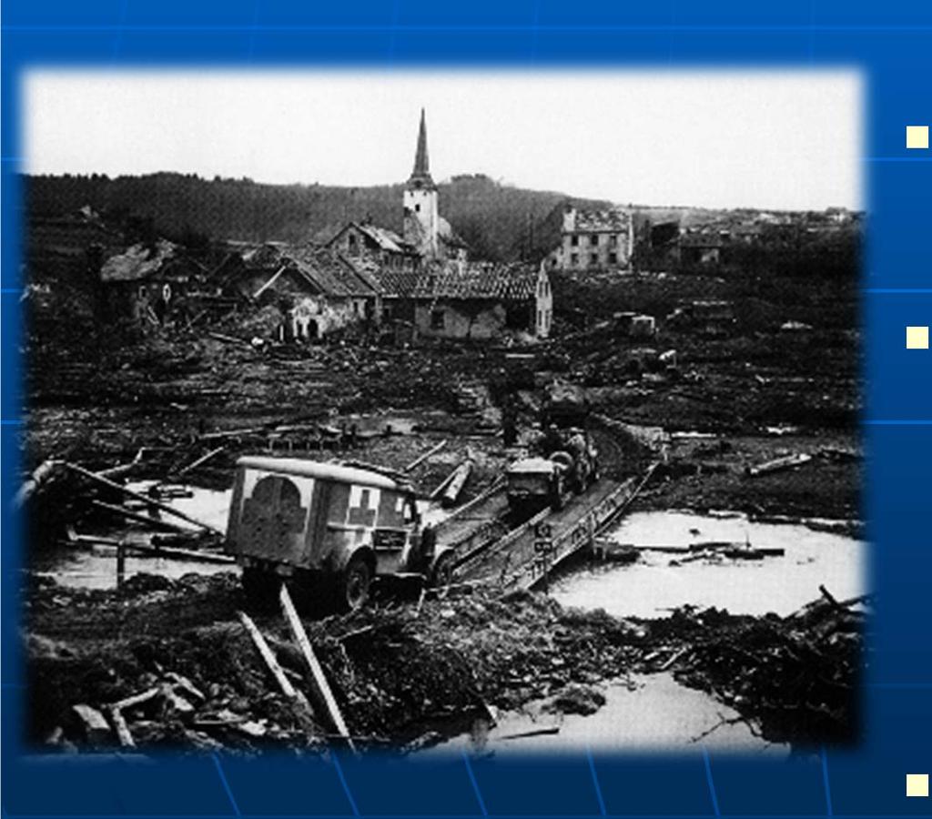 Marshall Plan (1947) Destruction on Germany Europe lay in ruins and needed assistance to rebuild. U.S. provided massive financial aid to help rebuild European economies ($12.5 Billion).