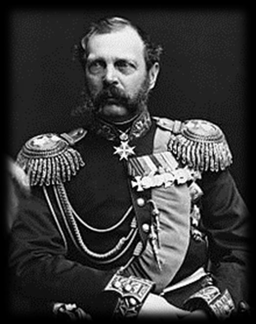 B. Alexander II (r. 1855-1881) 1. Perhaps the greatest reformminded tsar since Peter the Great. a.