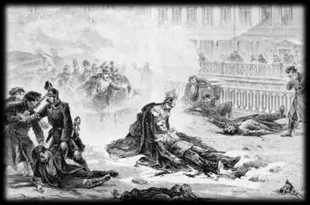 8. Alexander II assassinated in 1881 by