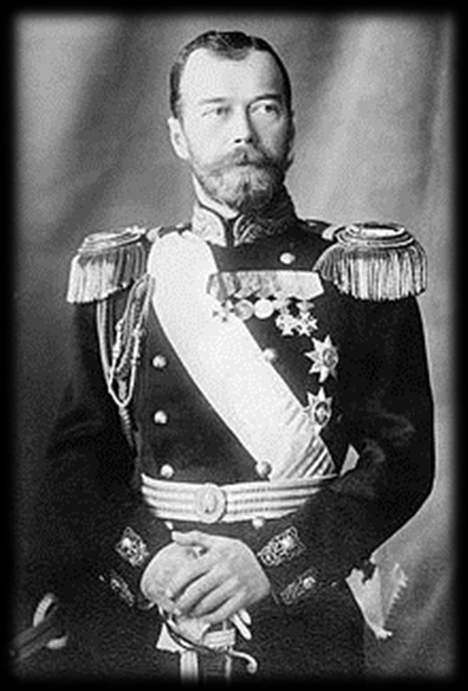 F. Nicholas II (r. 1894-1917) 1.
