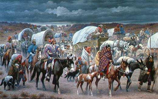 2. Trail of Tears was the result (relocated Cherokee