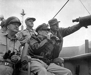 Korean War 16 countries send troops (90% American) in charge of defending Korea. Truman puts Gen. MacArthur in charge of defeating the communists At first, North Korean troops are very successful.