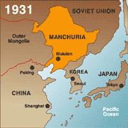 Manchurian Crisis 1931-1933 Context After the Wall Street Crash the US government introduced tariffs to protect her industry from Japanese competition.