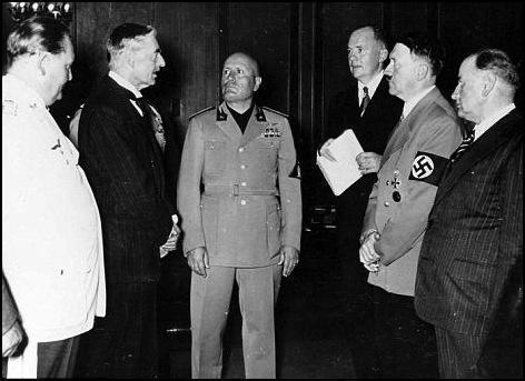 continued Democratic Nations Try to Preserve Peace Britain and France Again Choose Appeasement Leaders meet at Munich Conference to settle Czech crisis Britain and France agree to let Hitler take