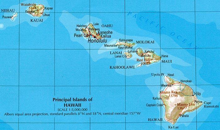 PACIFIC ISLANDS Hawaii: 1778: James Cook & Sandwich Islands 1810: Kamehameha