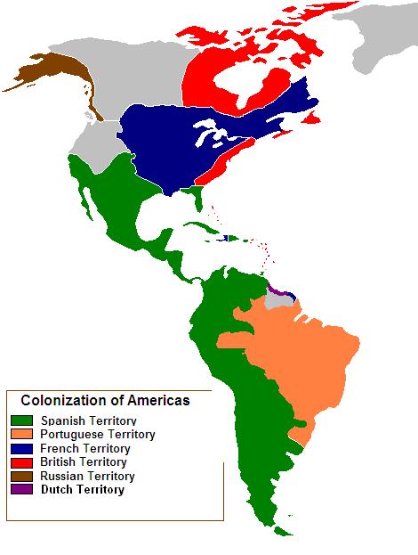 IMPERIALISM IN HISTORY 1500s: European nations colonized North and South