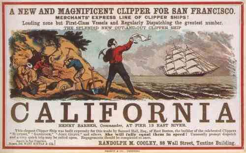 The California Gold Rush intensified questions about slavery in the new territories. By the end of 1849, an estimated 95,000 Forty-Niners from all over the world had settled in California.