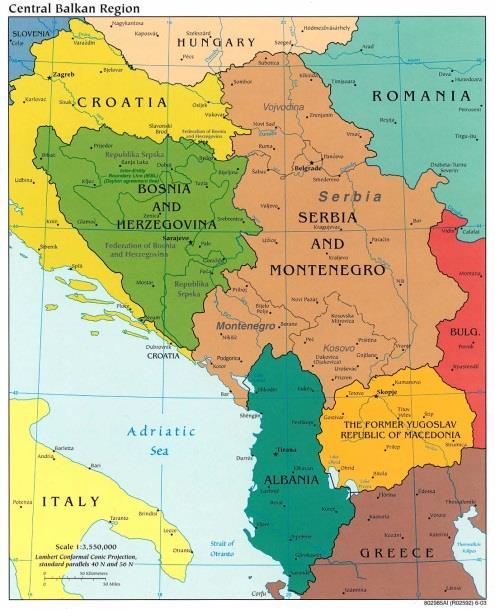 (Germany) Italy Austria-Hungary Balkans