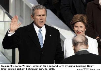 Bush taking