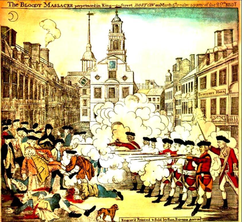 Boston Massacre How did the colonists react to this event?