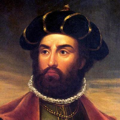 Vasco de Gama E xplorer Vasco da Gama was born in Sines, Portugal, around 1460. In 1497, he was commissioned by the Portuguese king to find a maritime route to the East.