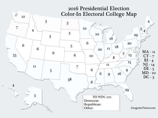 state Each state had as many electors as senators and representatives in Congress