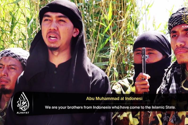 ISIS recruits from the region fighting in Iraq and Syria; Over 514 Indonesians (as of