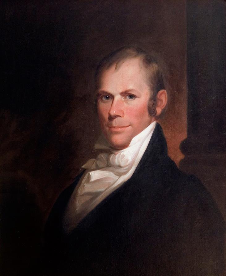 Henry Clay, a native of Kentucky, helped