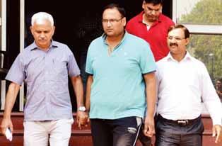 he Anti-Corruption Branch T(ACB) has arrested Vinay Bansal, the son of Chief Minister Arvind Kejriwal s brother-in-law in an alleged PWD scam.