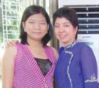 SOCIALITE Ma Thet Su Aye and Dr Khin Thandar Myint @ Maha Zaw Gyi Daw Thinn Wut