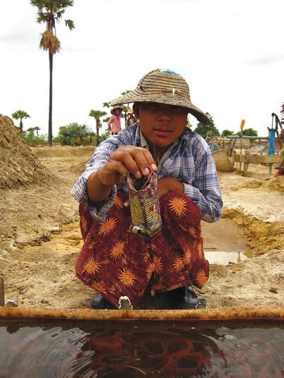 news 6 the MyanMar times Where crops once grew near Monywa, now copper is extracted By Thomas Kean and Minh Zaw THE smooth graded road is lined by a metre-high earthen wall planted with young