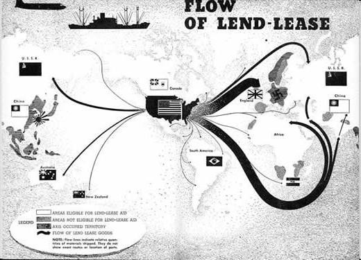 FDR worried about threat of Axis power victory Lend Lease Bill (March 1941) eliminated the cash-carry requirements The U.S. would send supplies to countries that were the victim of aggression.