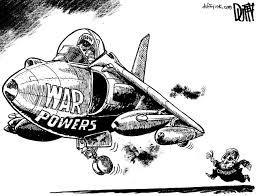 War Powers Act The goal was to reestablish some limits to the executive power A. B.