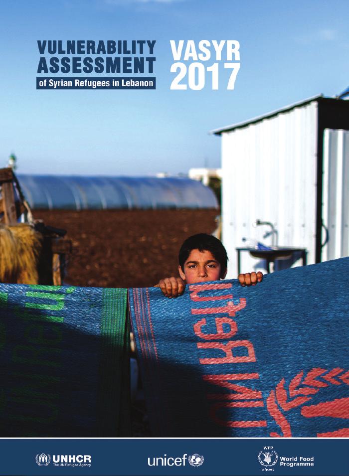 Some of those carried out in 2017 are outlined below The report stressed that while refugee households remain highly vulnerable, cash assistance is