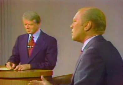 The 1976 presidential race between President Gerald Ford and Governor Jimmy Carter was during a time of great national uncertainty.