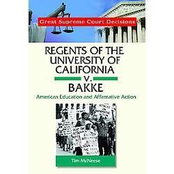 Affirmative Action Allan Bakke, a white man, bought a suit against the University of California Medical School at Davis, claiming he was denied admission based on his