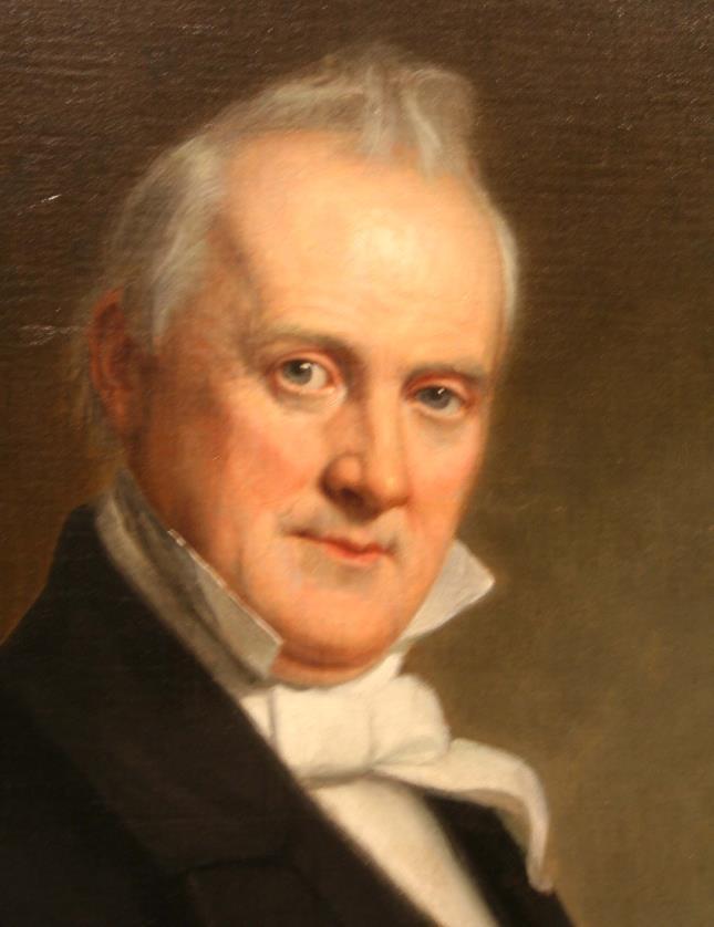 JAMES BUCHANAN FIFTEENTH PRESIDENT OF THE UNITED STATES 1857-1861 «I shall have no motive to influence my conduct in administering