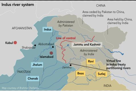 25 6. INDIA AND ITS NEIGHBOURHOOD 6.1 Indus Water Talks The latest round of talks between India and Pakistan on the Indus Waters Treaty has ended without any agreement.