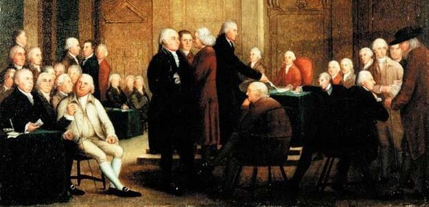 The Second Continental Congress Philadelphia Decided Not To Break from Great Britain Created a