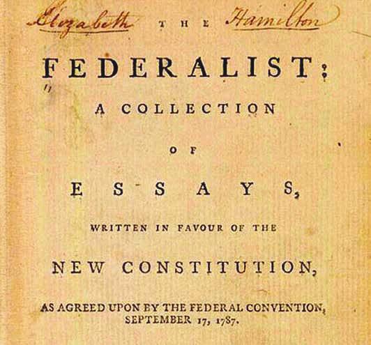 WRITTEN BY ALEXANDER HAMILTON, James Madison and John Jay, the Federalist essays originally appeared anonymously in New York newspapers in 1787 and 1788 under the pen name Publius.