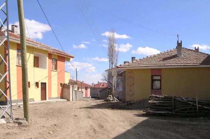 Figure 3. Buguoren Village (PDH were constructed in the existing settlement). New Elden Village: A new settlement with 87 PDH with Typical Designs was constructed 5 km.