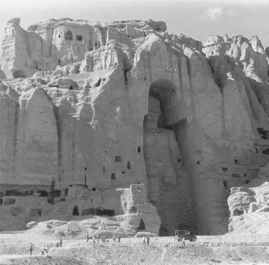 70 DESTRUCTION OF PRE-ISLAMIC HERITAGE A giant stone Buddha from the fourth or fifth century was a testament to Afghanistan's long and rich history.