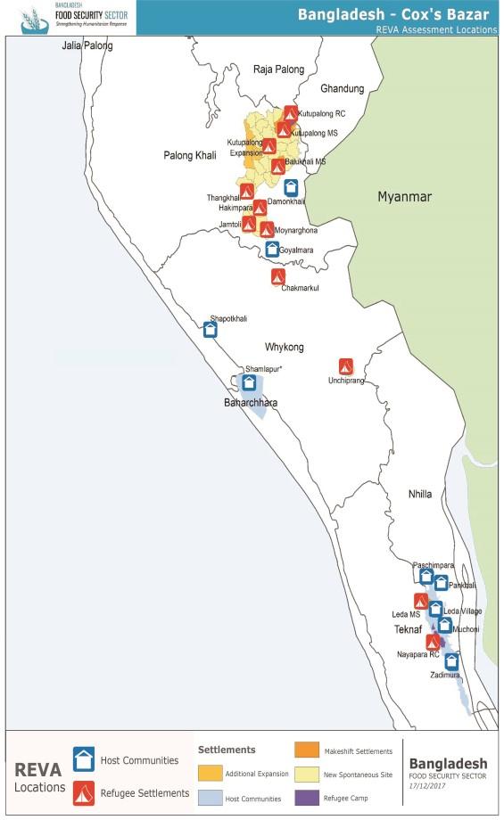 The Rohingya Crisis in Bangladesh Cox s Bazar districts registered, since 25 August, a large influx of Rohingya refugees fleeing violence and human rights violations.
