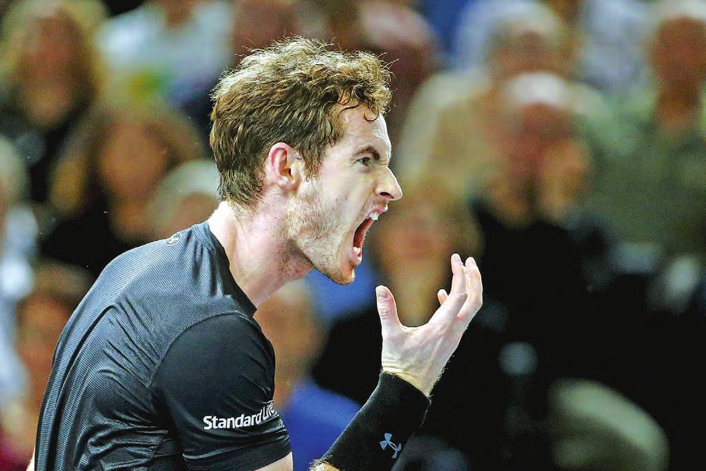 sport 1 st Waxing Day of Tazaungmon 1377 ME Thursday, 12 November, 2015 Murray multi-tasking with eye on London and Ghent LONDON Andy Murray is performing a delicate balancing act as he prepares for