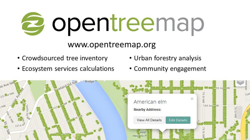 opentreemap open source