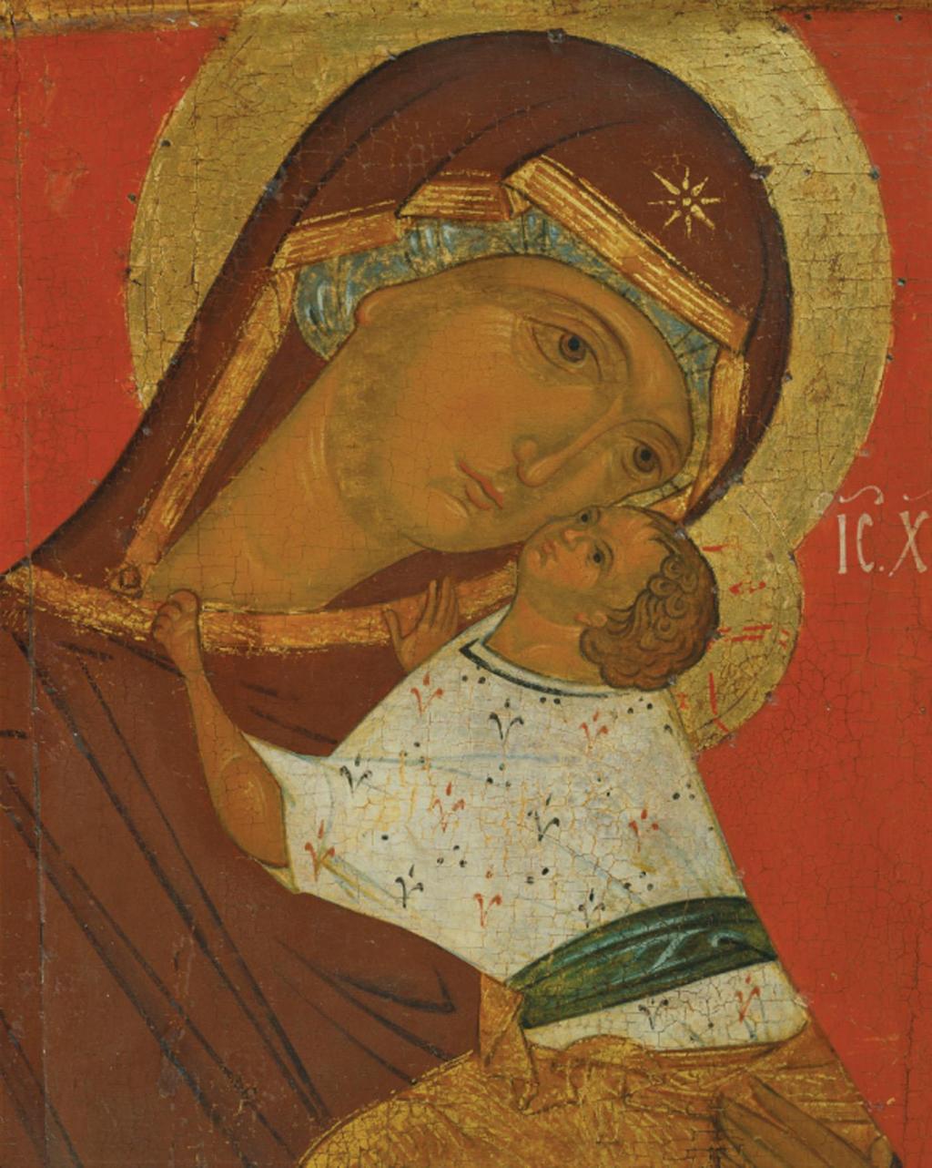 Figure 21.2 This icon, from the 15th century, depicts Mary and the Christ Child.