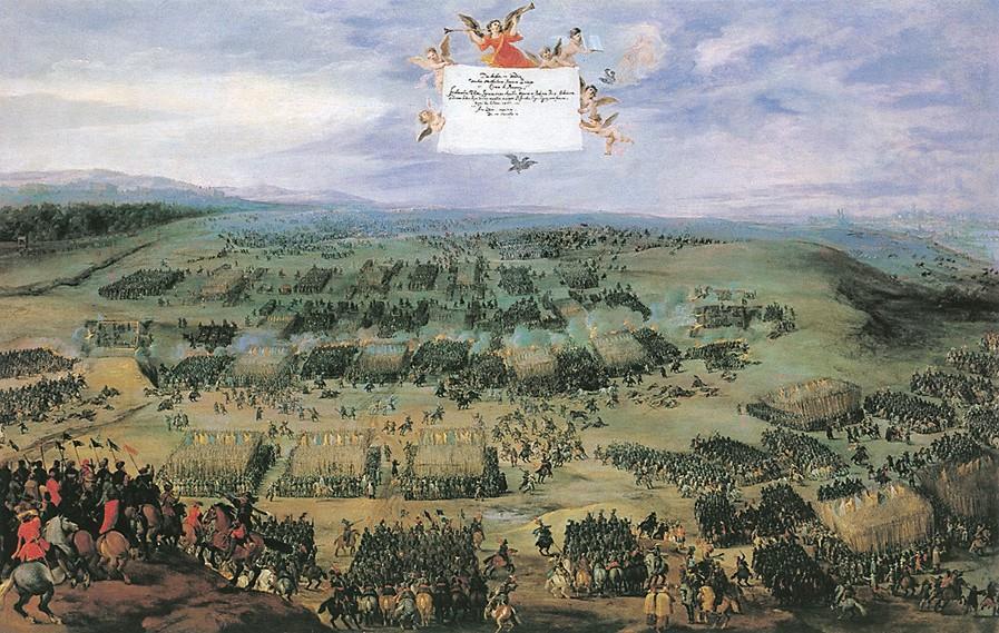 Bohemian Estates (Protestant) revolt against Habsburgs (Catholic) Battle of White Mountain (1620) Bohemian Estates crushed