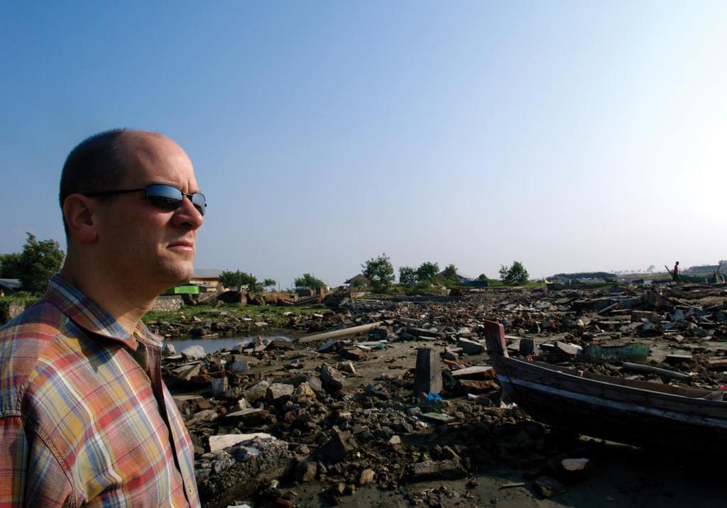 Boeing employee Bob Seipel was part of a team that visited the tsunami-stricken areas in Indonesia to ensure that Boeing contributions are being used effectively.