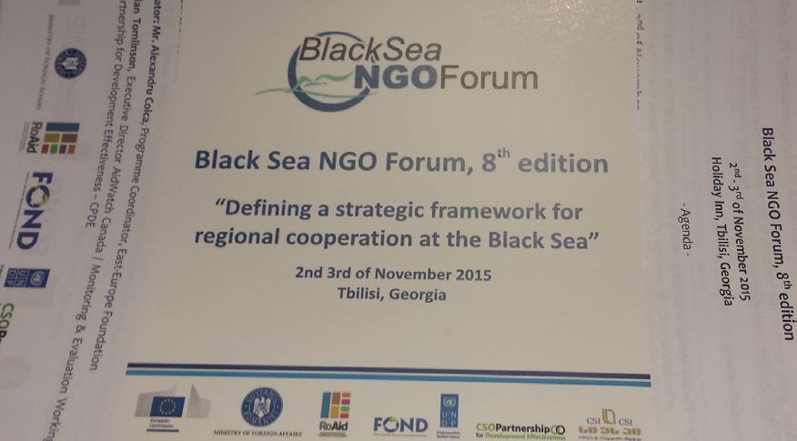 3. The Black Sea NGO Forum s Achievements in Consolidating Regional Cooperation Results of the first 4 editions According to the report Impact of the Black Sea NGO Forum in the first 4 years, from