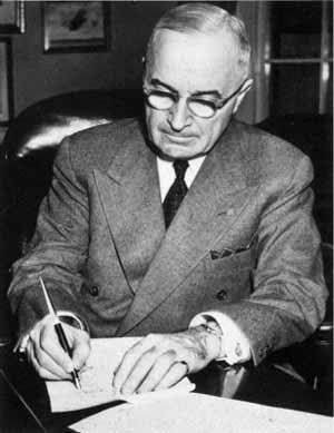 The Truman Doctrine I believe that it must be the policy of