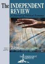 The Independent Review Disaster Relief Federal Reserve as Central Planner Here we recap two outstanding articles from the Spring 2011 issue of The Independent Review: A Journal of Political Economy.