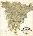 The first map of the territory of Slovenia, including marked ethnic borders, was created in 1853 by the
