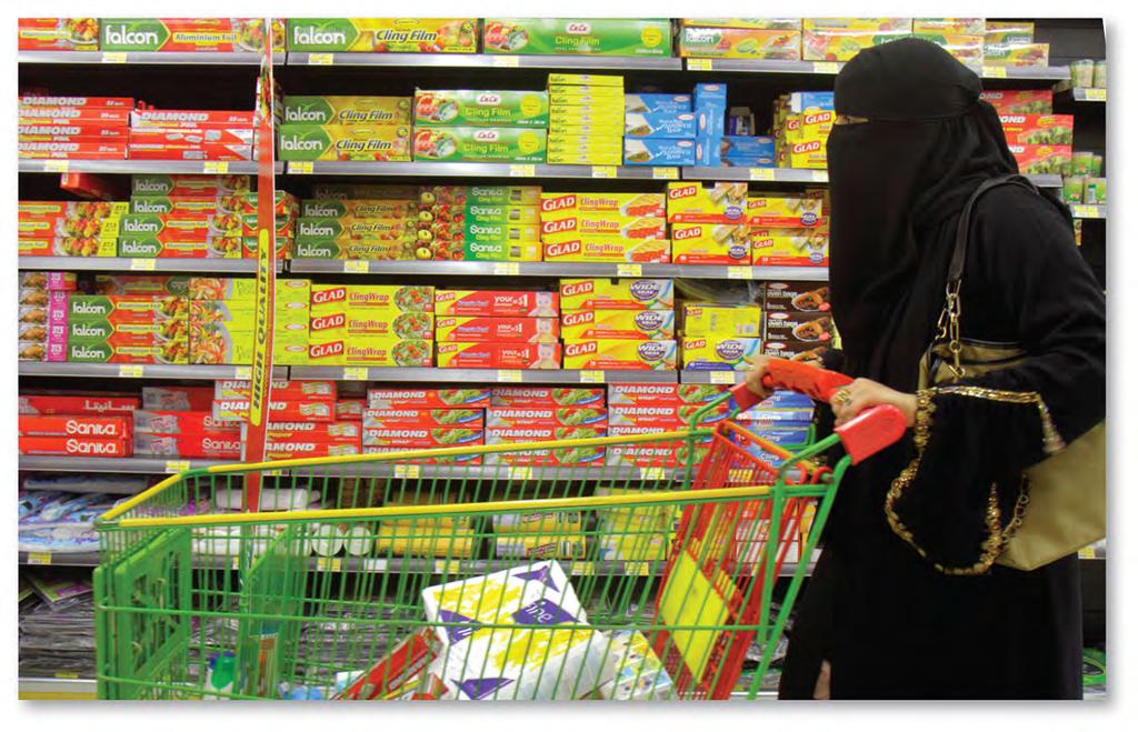 International Trade: United Arab Emirates Figure 10-33: A shopper in the United