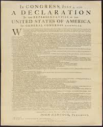 THE DECLARATION OF INDEPENDENCE: o Adopted on 4 July 1776, written by Ben Franklin, John Adams, Roger Sherman, Robert Livingston, and Thomas Jefferson. o The 13 colonies became independent states.