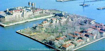 Ellis Island was the primary