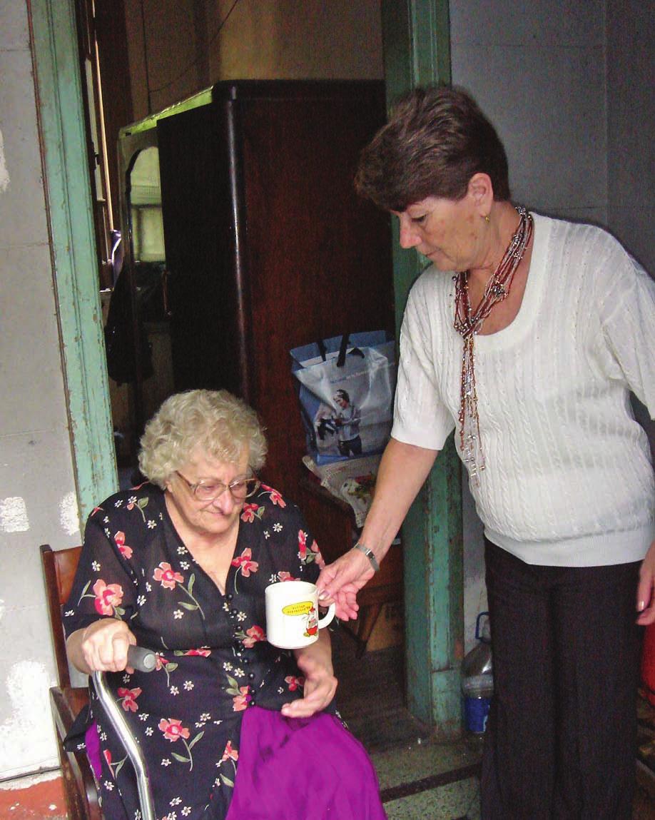 The economic crisis in South America has left many elderly Nazi victims below the poverty level.
