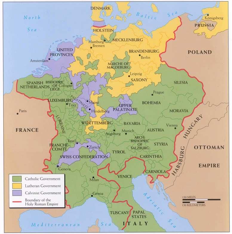 Early Nation-State System: The Holy Roman Empire challenged by