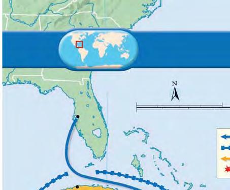 80 W The Spanish-American War, 1898: the Caribbean The Spanish-American War, 1898: the Philippines FLORIDA Tampa 0 0 400 Miles ATLANTIC OCEAN 800 Kilometers Hong Kong (Br.